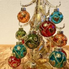 ガラス製クリスマスツリー イタリア・ベネチア - メルカリ