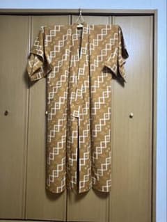 着物　小紋　化繊のサムネイル