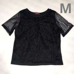 【美品】Calabaza ブラック 半袖 トップス