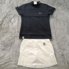 BBCO GOLF ビビコ ゴルフ モックネック シャツ パンダ レディースL BBCO ビビコ レディース ゴルフウェア モックネック プリーツ パンダ M