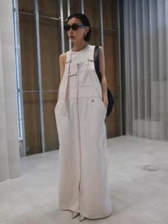 AMERI FUNCTION DENIM OVERALL DRESS ピンク S - メルカリ