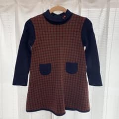 familiar♡ファミリア　ニットワンピース　チュニック　120のサムネイル