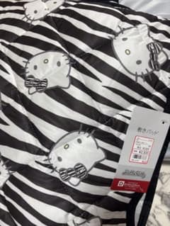 アベイル　キティ　ゼブラ柄　敷パッド　ダブル　140× 205 アベイル キティ ゼブラ柄 敷パッド ダブル 140× 205 夏に