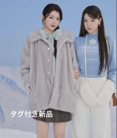 LILY BROWN×MARY QUANT デイジービジュー釦ファーコート - メルカリ