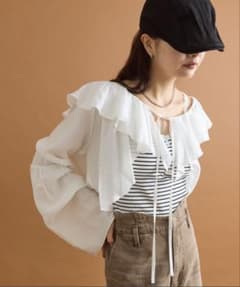 mystic ラッフルボレロブラウスのサムネイル