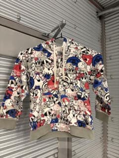Stussy 総柄 ジップアップパーカー ハーフパンツのサムネイル