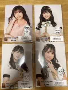 NMB48 シダレヤナギ 4枚セット 貞野遥香 出口結菜 岡本怜奈 堀詩音のサムネイル