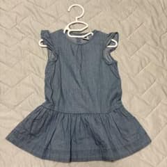 PETIT BATEAU デニムワンピース 18m/81cmのサムネイル
