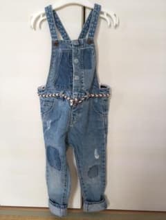 ZARA オーバーオール サロペット デニムのサムネイル