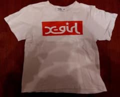 X-girlボックスロゴTシャツ130cmエックスガールのサムネイル
