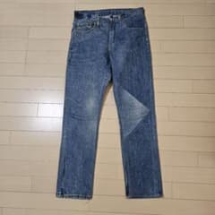 ink リーバイス 再構築デニム リメイクデニムパンツ - メルカリ