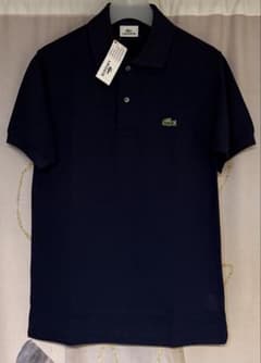 未使用級 ラコステ ブラックシェルボタン ロングポロシャツ グリーン 日本製 LACOSTE - 未使用級 ラコステ ブラックシェルボタン ロングポロシャツ
