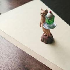 【ガチャ】猫ラボ ねこの純喫茶 とらとクリームソーダ ミニチュア フィギュアのサムネイル