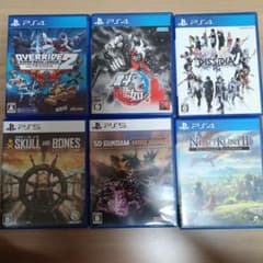 PS4/PS5 ゲームセット（ SD Gundam他）