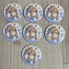 アーモンドアイ ウマ娘 韓国 缶バッジ 7個 - メルカリ