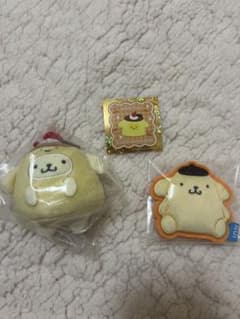 ポムポムプリン にっこりーノ マスコット ぬいピン シール セットのサムネイル
