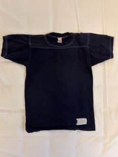 H.WOLF & SONS 半袖Tシャツ ネイビー アメリカ古着のサムネイル