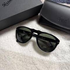 名作】Persol（ペルソール） 649 偏光サングラス イタリア製 - メルカリ
