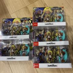 5-piece amiibo Splatoon Triple Set