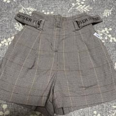Lovetoxic チェック柄 キュロットパンツ S140のサムネイル