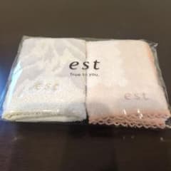 est オリジナルデザインタオルハンカチ 2枚セットのサムネイル