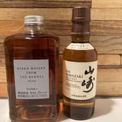 超メルカリ市特価ラストです。山崎 シングルモルト&フロムザバレルセット フロムザバレルと山崎セット - メルカリ