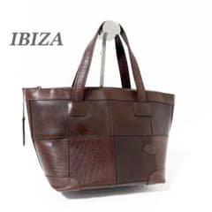 日本製】IBIZA イビサ バッファローレザー パッチワーク トートバッグ 