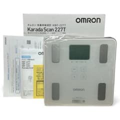新品未使用 オムロン体重計 karada scan HBF-227T - メルカリ