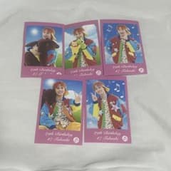 超特急 タカシ 29th Birthday 生誕グッズ ミニフォト セットのサムネイル
