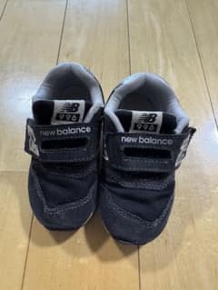 New Balance キッズ スニーカー 996 ブラック　14cmのサムネイル
