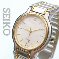 ジャンク SEIKO ドルチェ メンズ コンビカラー 7741-6050 - メルカリ