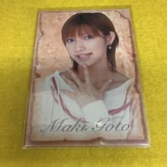 【モーニング娘トレカ】引退品 後藤真希 2004 メディアファクトリー トレカ モーニング娘。 75 - メルカリ