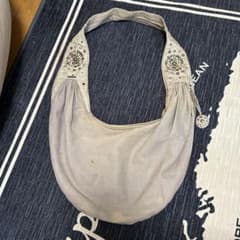 DIESEL ディーゼル】ボディバッグ スタッズ装飾 グレー - メルカリ