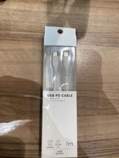 USB PD ケーブル 1m ライトニング to Type-Cのサムネイル