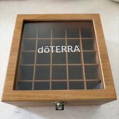 dōTERRA エッセンシャルオイル用 木製収納ボックス - メルカリ