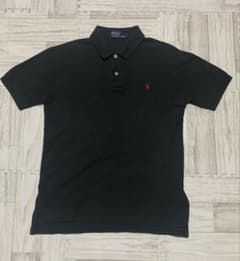 90s Polo by Ralph Lauren 黒ポロシャツ Lサイズのサムネイル