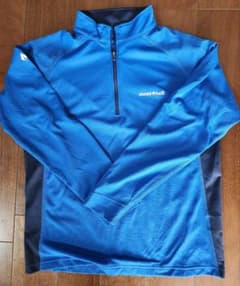 mont-bellキッズ　ジップ　長袖トップス　160サイズのサムネイル