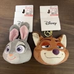 Disney Plush Charm Judy and Nick from Zootopia