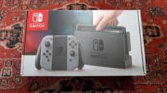Nintendo Switch 本体 グレー 動作確認済 初期化済 - メルカリ