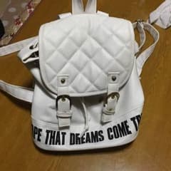 リュック 白のサムネイル
