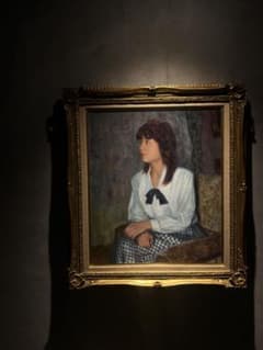 池田宏【憩い】肉筆油彩画 - メルカリ