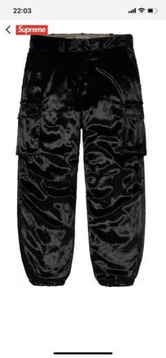 supreme/Yohji Yamamoto/FauxFurCargoPantのサムネイル
