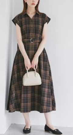 新品】ロペピクニック ウエストタックチェックアソートワンピース