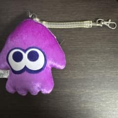 スプラトゥーン3 イカ ストラップ 紫のサムネイル