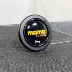 希少 美品 トヨタ純正 モモ MOMO ホーンボタン TOYOTA刻印 当時物