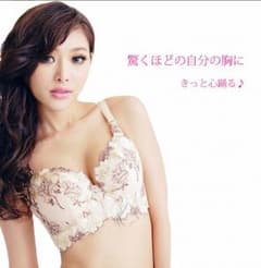『未使用新品』【ブラジャー】脇肉スッキリ！綺麗な谷間 34/75CD ベージュのサムネイル