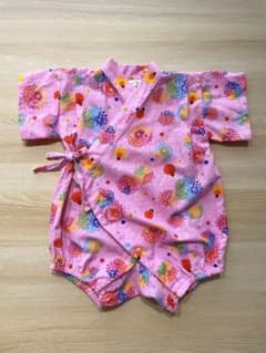甚平　ロンパース　80サイズのサムネイル