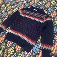Wtaps ダブルタップス ノルディック柄 ニット セーター ウール カシミヤ混のサムネイル