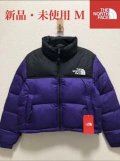 【新品】ザ ノースフェイス ヌプシ クロップ 1996 ダウン 700 紫黒 Mのサムネイル