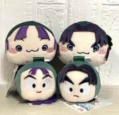 劇場版　忍たま乱太郎　もちぴこぬいぐるみ　フェイスバッジ　立花仙蔵　潮江文次郎